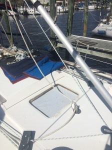 Think we need a garbage bag on this side, too?