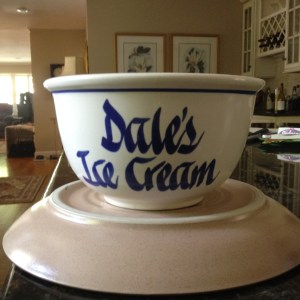 Yes, ice cream bowl, I see you sitting there.