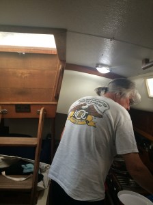 Chef Steve. Note the ponytail!