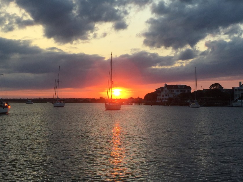 Motts Channel at Wrightsville Beach...beautiful but way too busy!